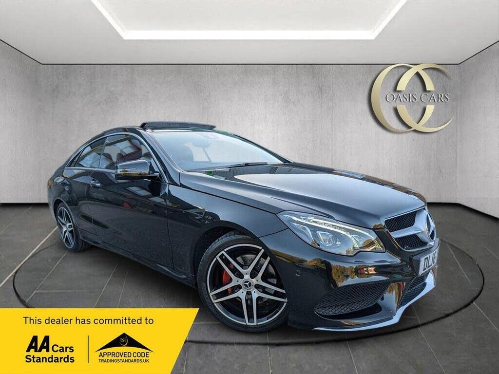 2016 Mercedes-Benz E-Class 2.0 E200 AMG Line (184ps) (Premium)(s/s) Coupe Plus