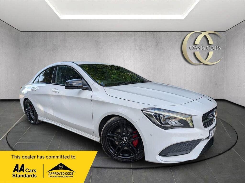 2018 Mercedes-Benz CLA 1.6 CLA 180 AMG Line Coupe 4d 7G-DCT