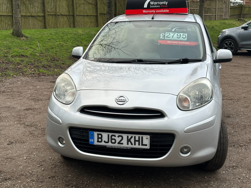 2012 Nissan Micra 1.2 Acenta (79bhp) 5d 1198cc