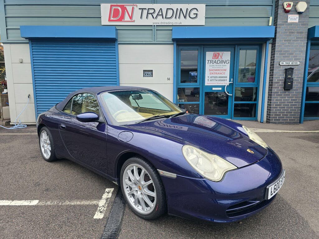 2001 Porsche 911 3.6 Carrera 4 Tiptronic S (315bhp) Cabriolet Auto