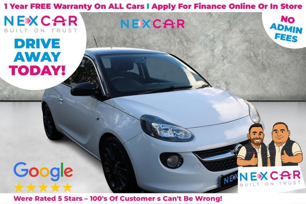 2015 Vauxhall ADAM 1.4i VVT 16v GLAM (87ps)