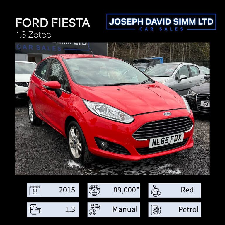 2015 Ford Fiesta 1.25 Zetec 5d
