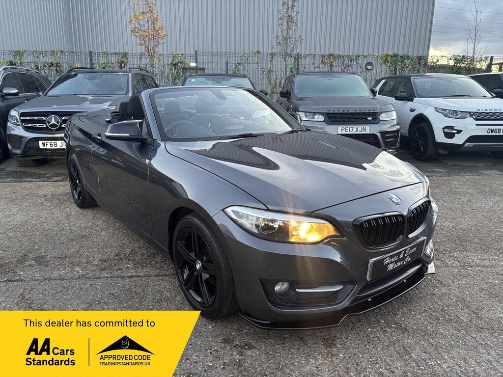 2016 BMW 2 Series 2.0TD 218d Sport Convertible 2d