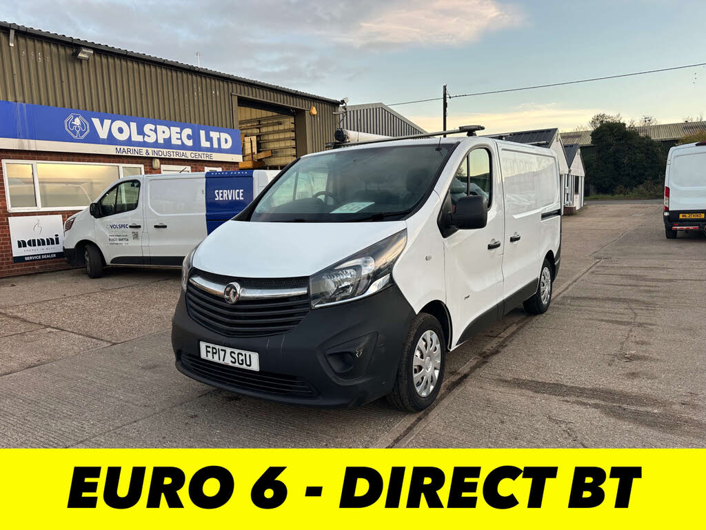 2017 Vauxhall Vivaro 1.6CDTi 2900 L1H1 (95PS)(EU6) (s/s) ecoFLEX Panel Van