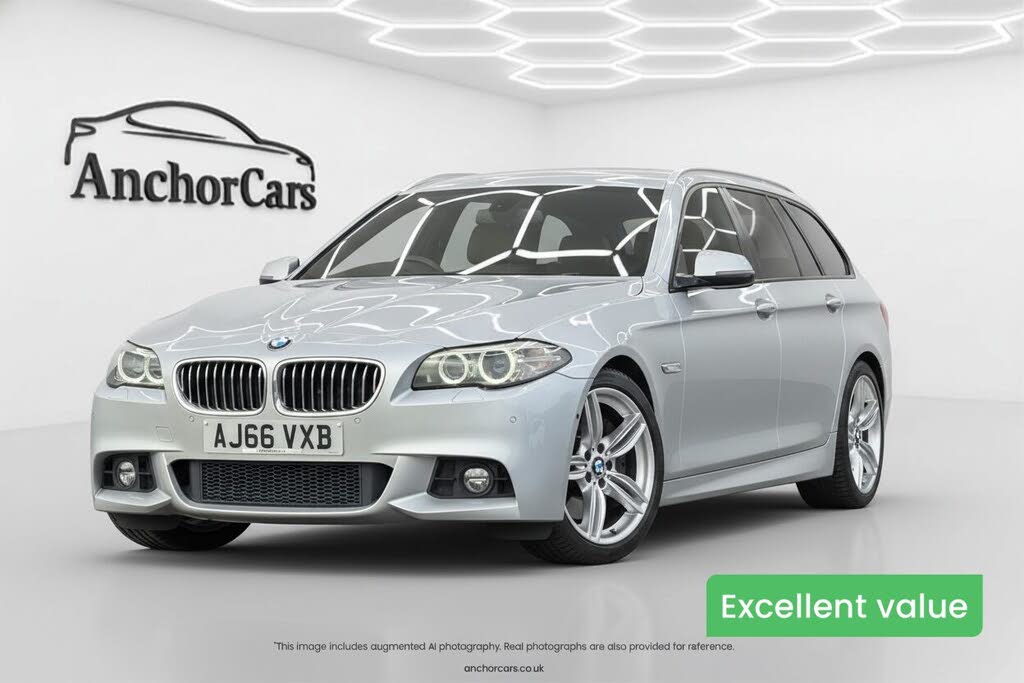2017 BMW 5 Series 3.0TD 530d M Sport (258bhp) Touring 5d