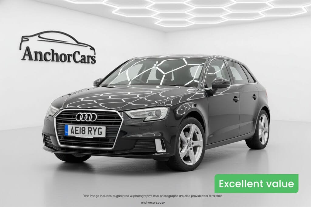 2018 Audi A3 1.0 TFSI Sportback 5d S Tronic