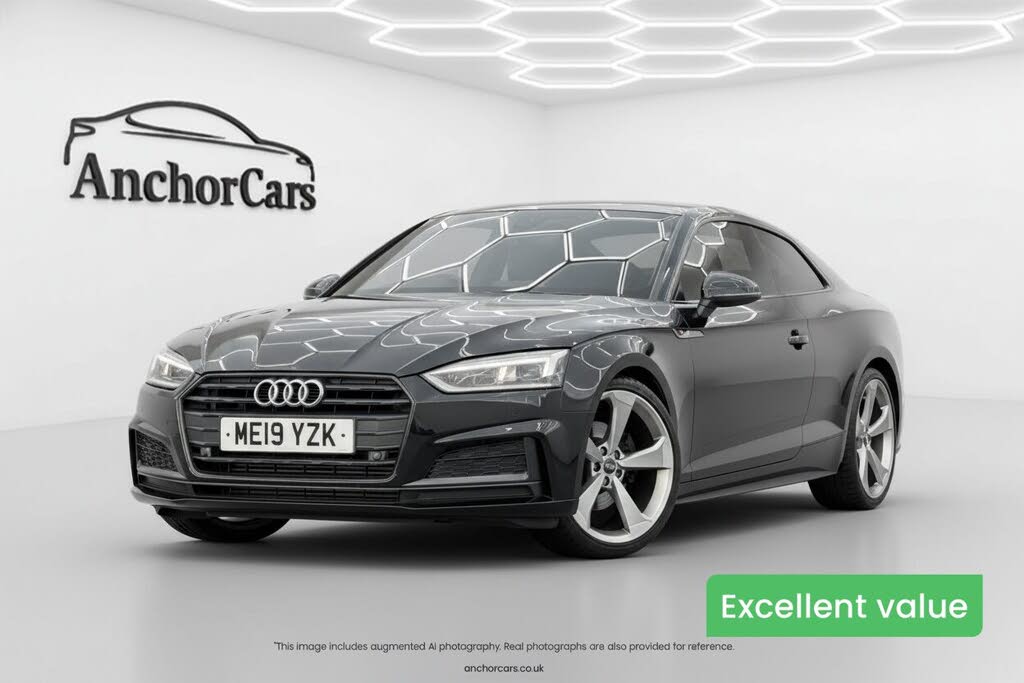 2019 Audi A5 2.0 40 TFSI Black Edition Coupe 2d S Tronic