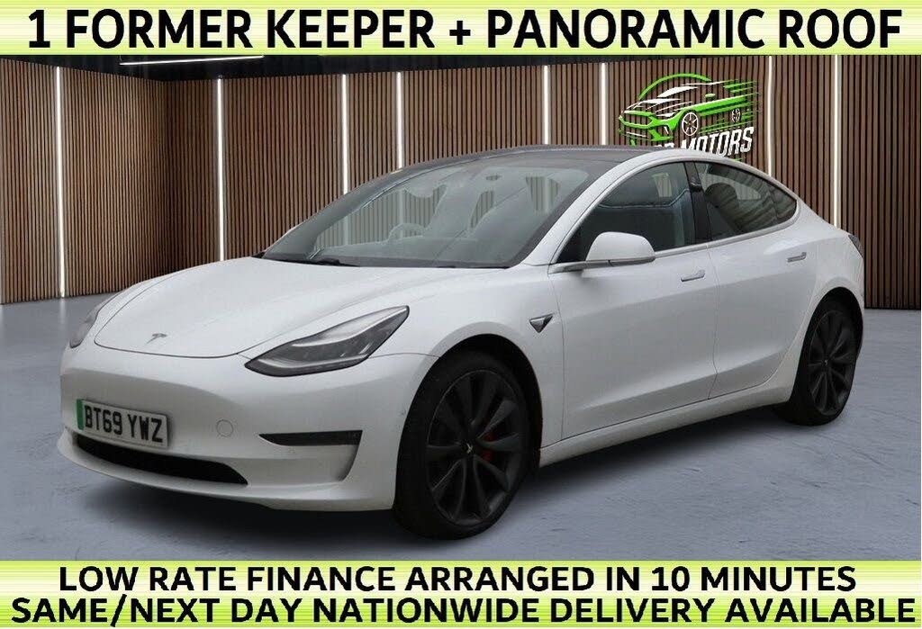 2019 Tesla Model 3 E 4X4 (Performance Pack)