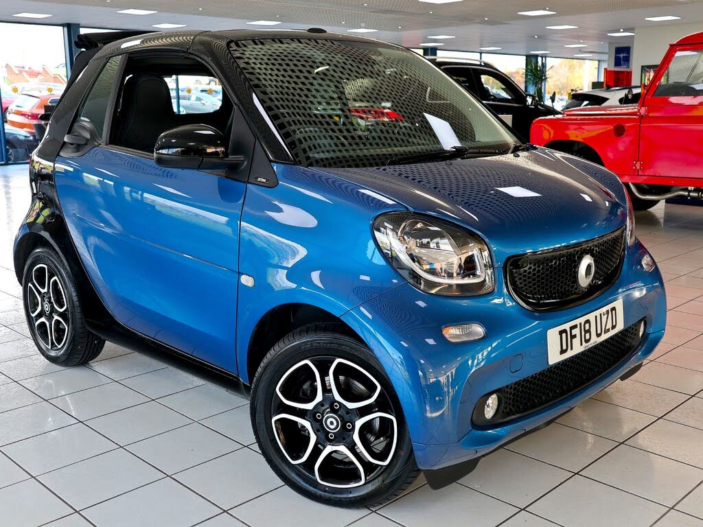 2018 Smart fortwo 0.9 Prime Premium Plus Cabriolet Twinamic
