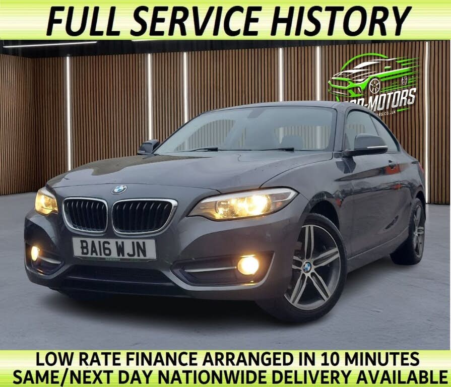 2016 BMW 2 Series 1.5 218i Sport Coupe 2d