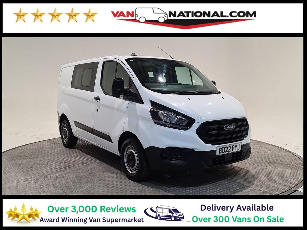 2022 Ford Transit Custom 2.0TDCi 300 L1H1 Leader (105PS)(EU6dT) Double Cab-in-Van