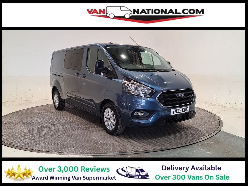 2022 Ford Transit Custom 2.0TDCi 320 L1H1 Limited (170PS)(EU6dT) Double Cab-in-Van