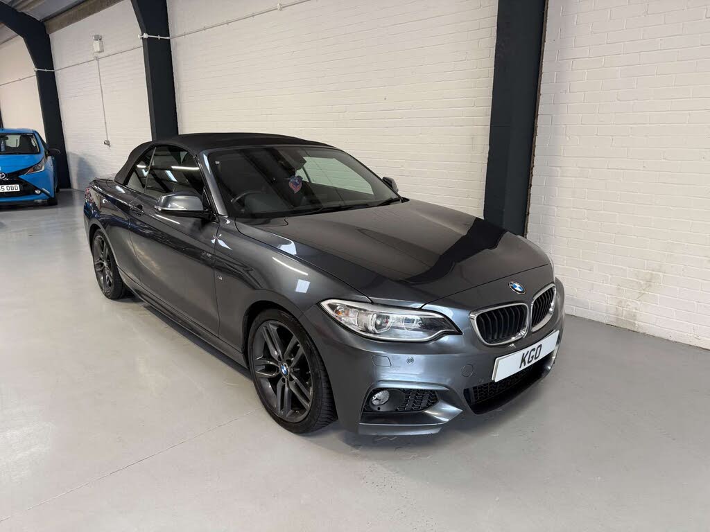 2017 BMW 2 Series 2.0TD 218d M Sport Convertible 2d Auto