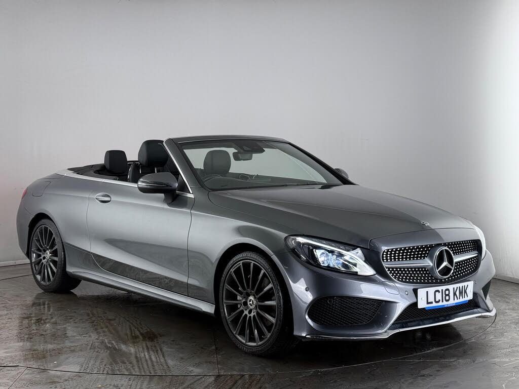 2018 Mercedes-Benz C-Class 2.0 C200 AMG Line (s/s) Cabriolet 2d 9G-Tronic Plus
