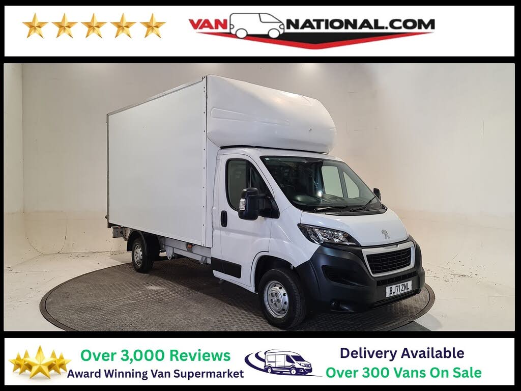 2021 Peugeot Boxer 2.2 BlueHDi 335 L4 (140bhp)(EU6dT) S&S Luton (BFB)