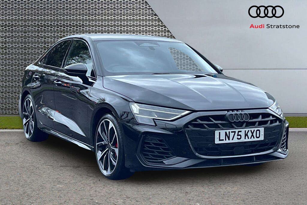2025 Audi S3 2.0 TFSI Black Edition Saloon 4d