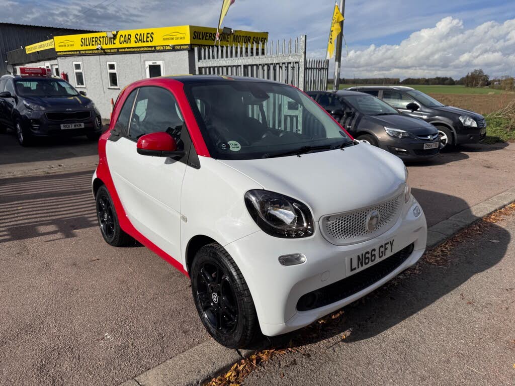 2016 Smart fortwo 1.0 Prime (71bhp) (Premium)(s/s) Coupe Twinamic