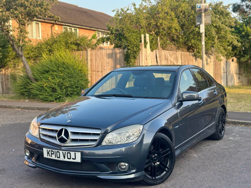 2010 Mercedes-Benz C-Class 1.8 C180 CGI Sport Blue F Saloon 4d auto