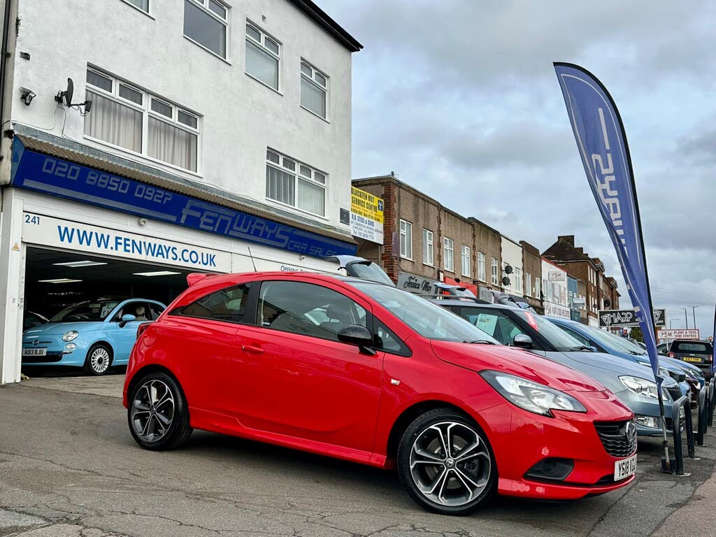 2018 Vauxhall Corsa 1.4i 16v Turbo Red Edition 3d