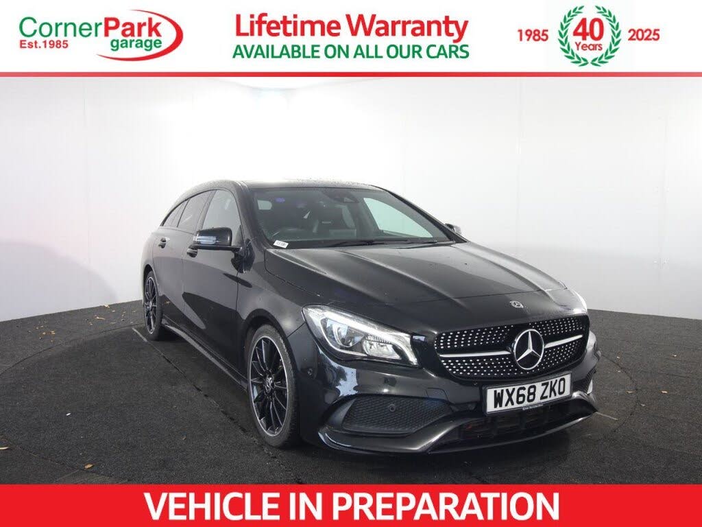2018 Mercedes-Benz CLA 2.1d CLA 220d AMG Line Night Edition (170ps) (Plus)(s/s) Shooting Brake 5d