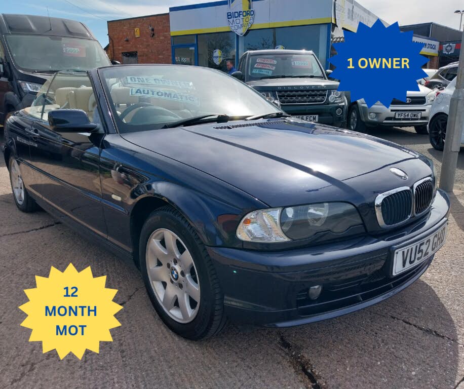 2002 BMW 3 Series 2.0 318Ci Convertible auto