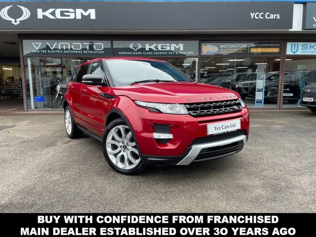 2013 Land Rover Range Rover Evoque 2.2TD Dynamic Hatchback 5d auto
