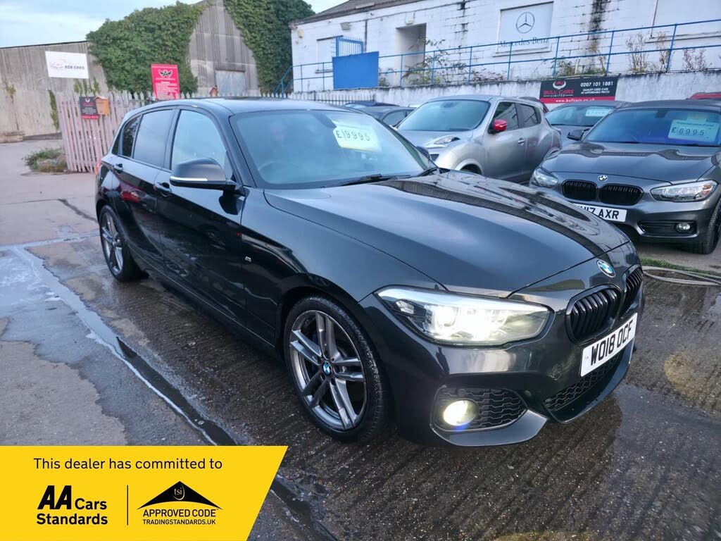 2018 BMW 1 Series 1.5 118i M Sport Shadow Edition 5d Auto