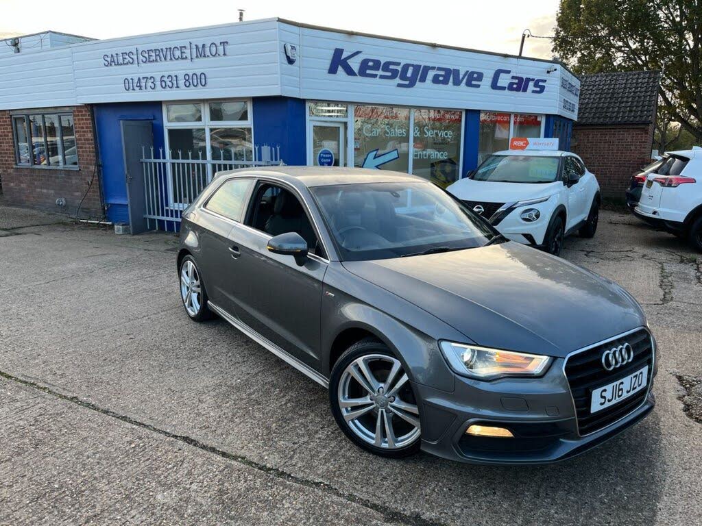 2016 Audi A3 1.6TDI S Line Nav Hatchback 3d
