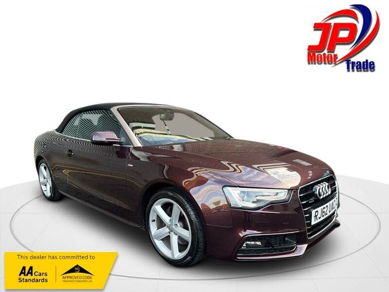 2013 Audi A5 2.0 S Line TFSI (211ps) quattro Cabriolet 2d Tronic