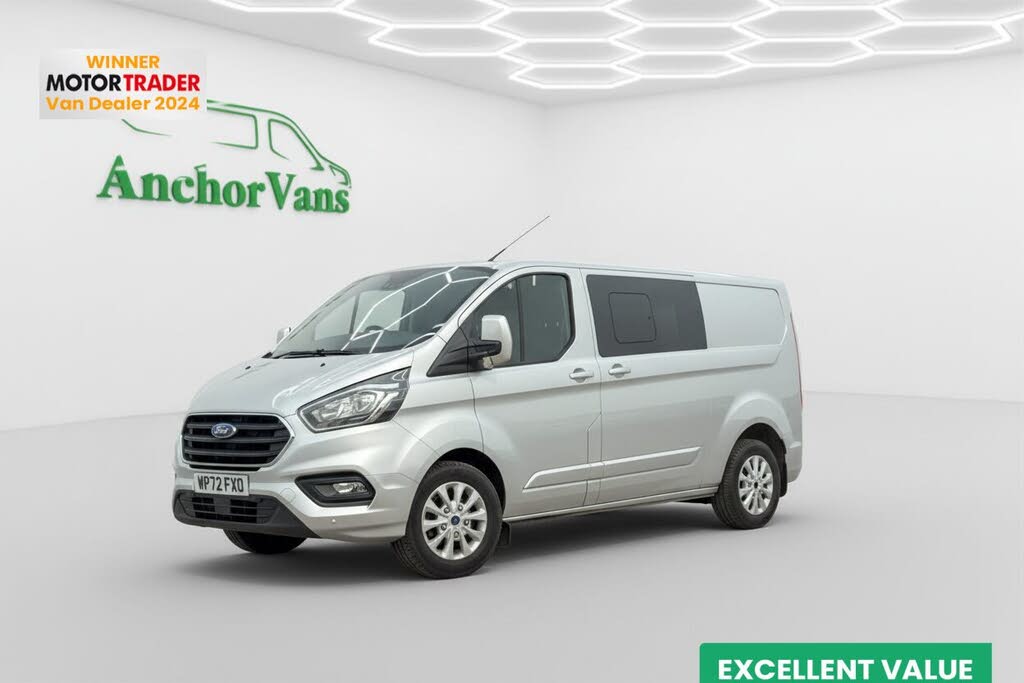 2021 Ford Transit Custom 2.0TDCi 320 L1H1 Limited (170PS)(EU6dT) Double Cab-in-Van auto