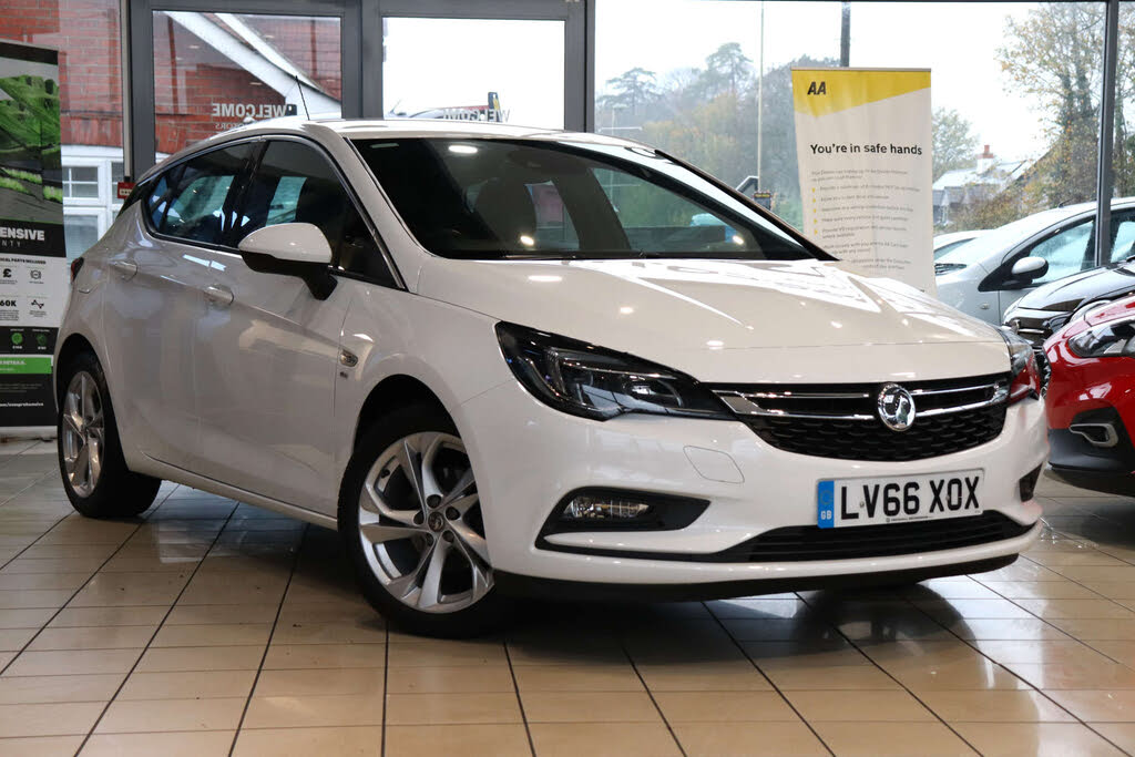 2016 Vauxhall Astra 1.4i 16v Turbo SRi (150ps) (s/s) Hatchback Auto