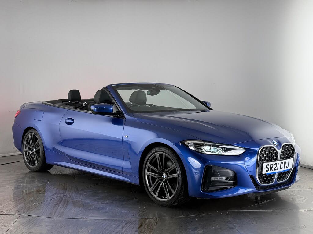 2021 BMW 4 Series 2.0TD 420d M Sport Convertible 2d