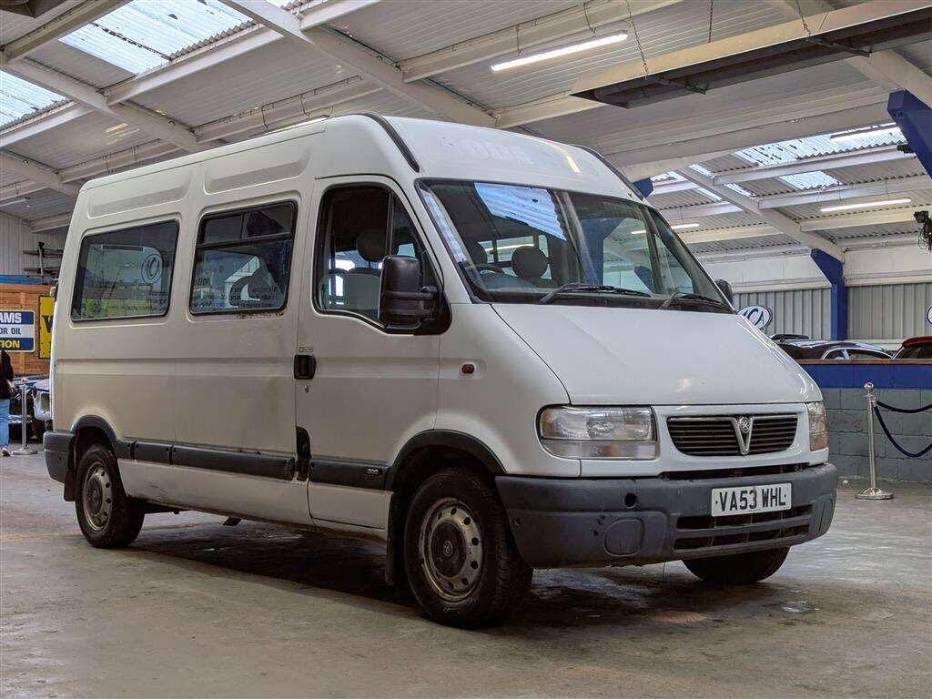 2004 Vauxhall Movano 2.2TD MWB High Roof 3.3t