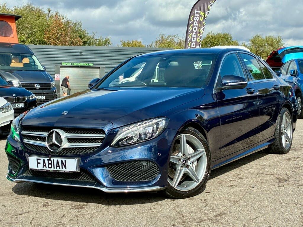 2018 Mercedes-Benz C-Class 2.1d C220d AMG Line (s/s) Saloon 4d 9G-Tronic Plus