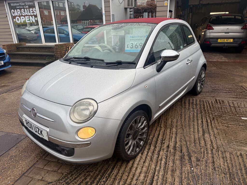 2011 Fiat 500C 1.2 LOUNGE (69bhp)