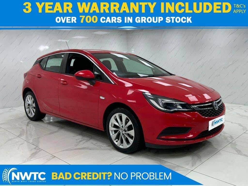 2017 Vauxhall Astra 1.4i 16v Turbo Design (150ps) (s/s) Hatchback Auto