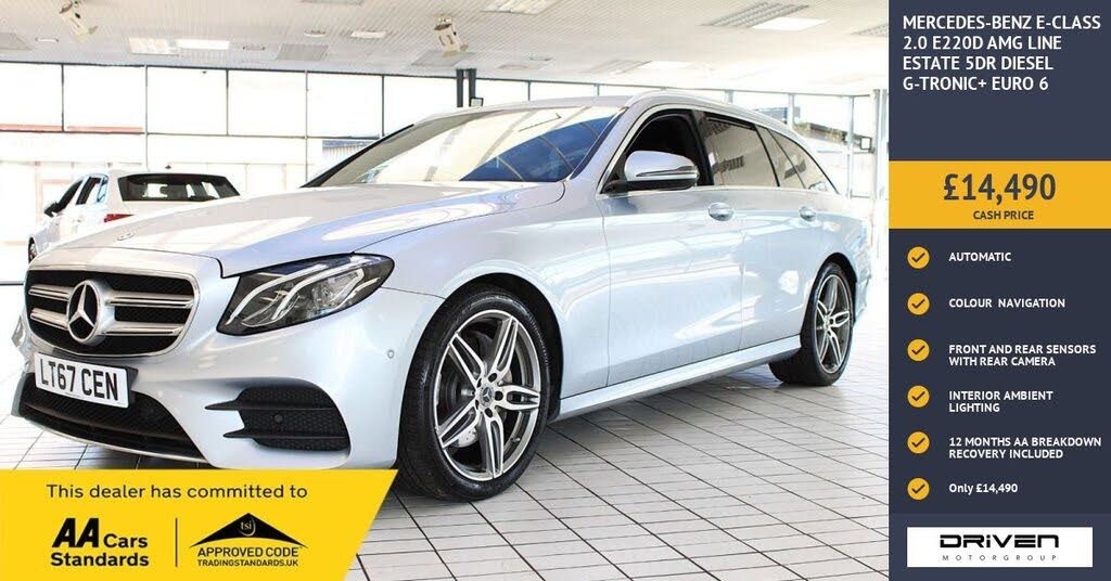 2017 Mercedes-Benz E-Class 2.0d E220d AMG Line (s/s) Estate 5d