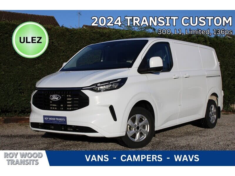 2023 Ford Transit Custom 2.0TDCi 300 L1H1 Limited (136PS)(EU6e) Panel Van 1996cc