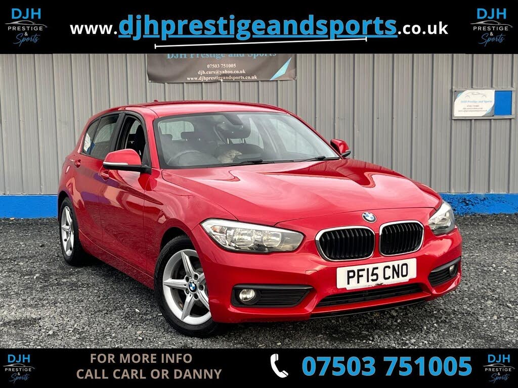 2015 BMW 1 Series 1.5TD 116d Eff Dyn Plus (114bhp) 5d