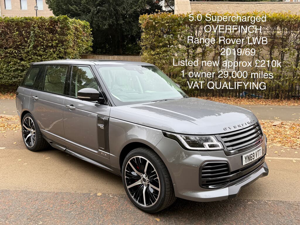 2019 Land Rover Range Rover 5.0 V8 P525 Autobiography (LWB)