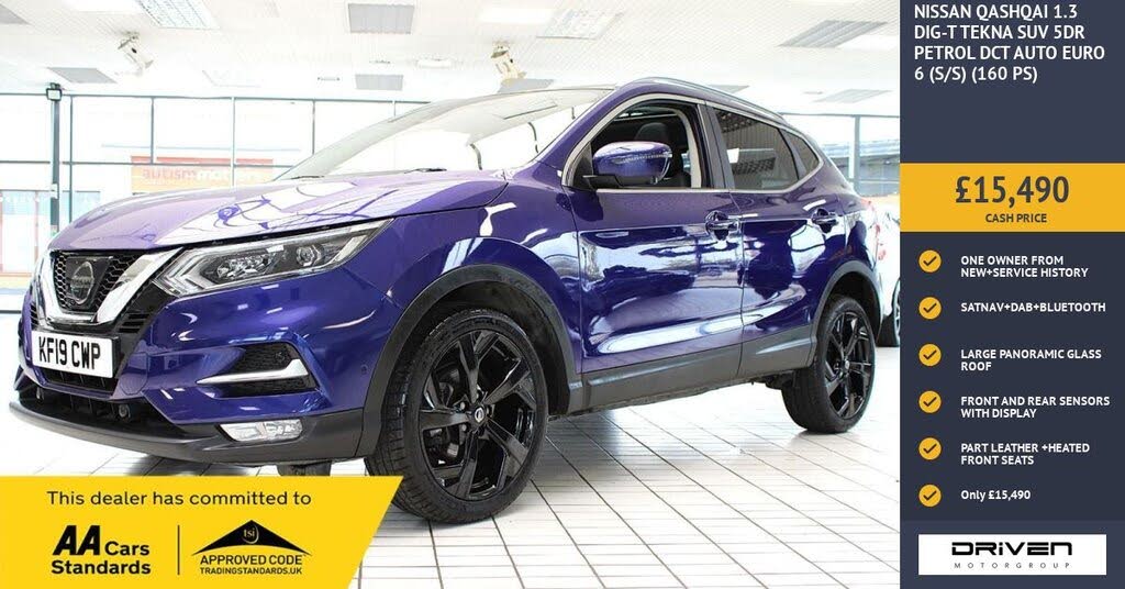 2019 Nissan Qashqai 1.3 DIG-T Tekna (160ps) DCT