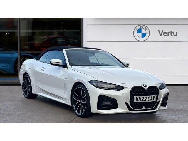 2022 BMW 4 Series 2.0TD 420d M Sport Convertible 2d