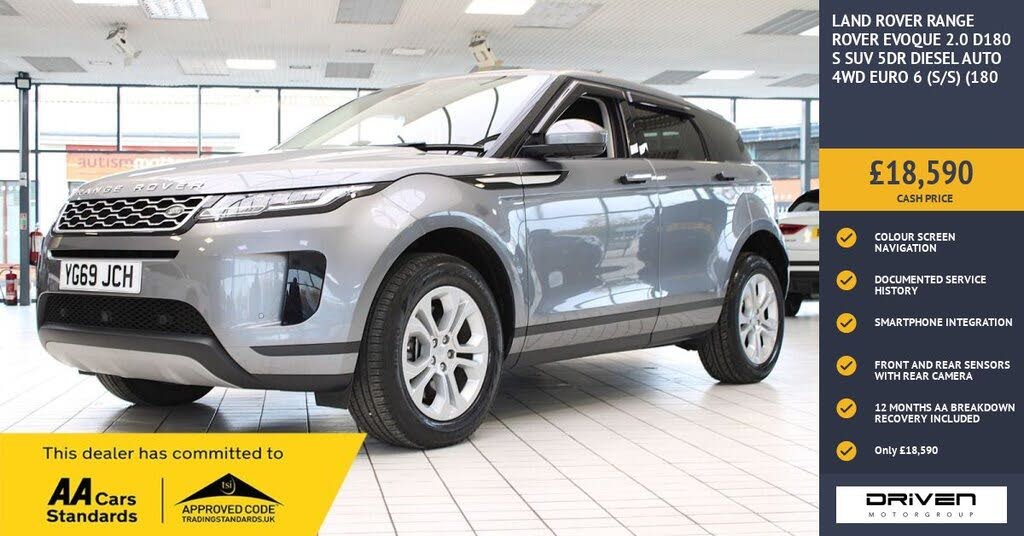 2019 Land Rover Range Rover Evoque 2.0 D180 S