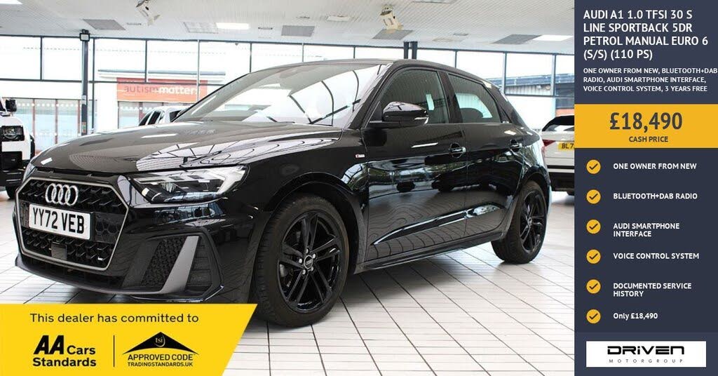 2022 Audi A1 1.0 30 TFSI S Line