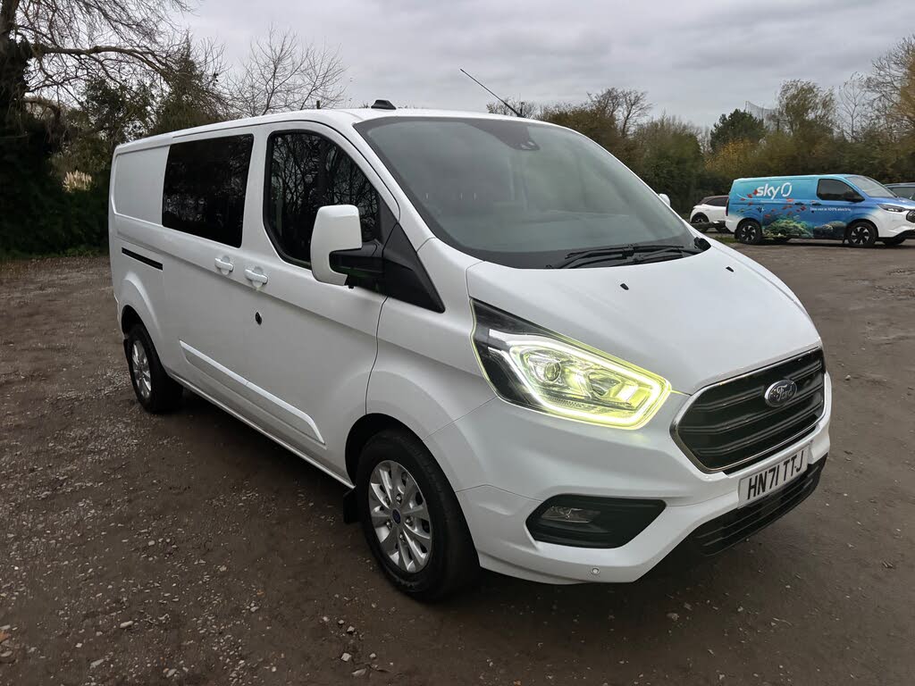 2021 Ford Transit Custom 2.0TDCi 320 L2H1 Limited (185PS)(EU6dT) Double Cab-in-Van auto