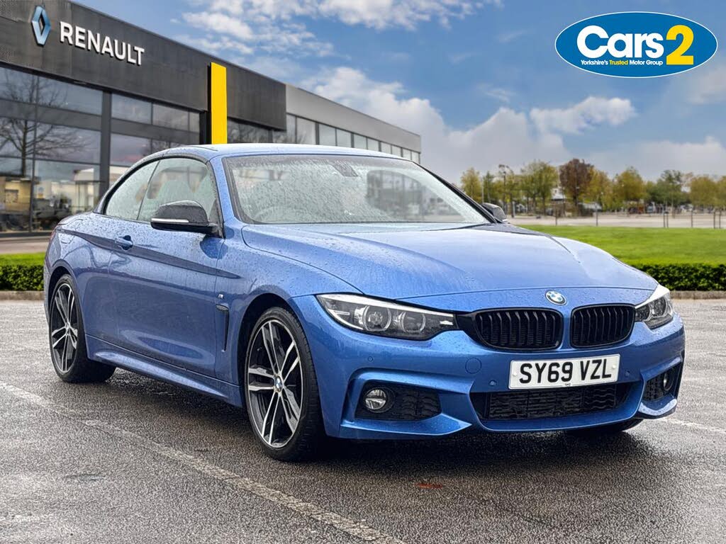 2019 BMW 4 Series 2.0TD 420d M Sport Convertible 2d Auto