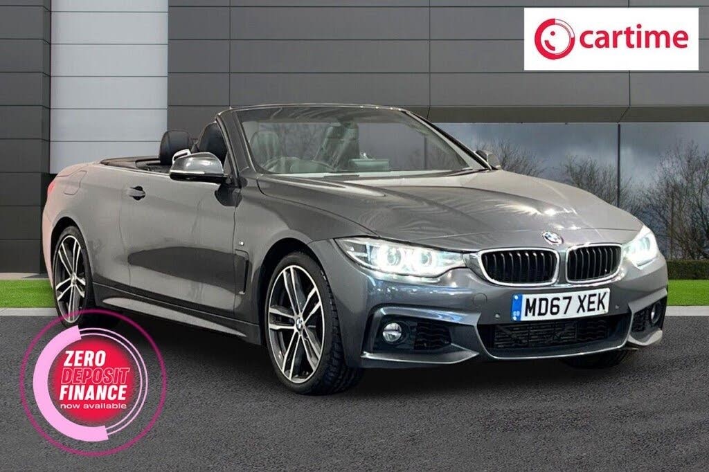 2017 BMW 4 Series 3.0TD 435d xDrive M Sport Convertible 2d