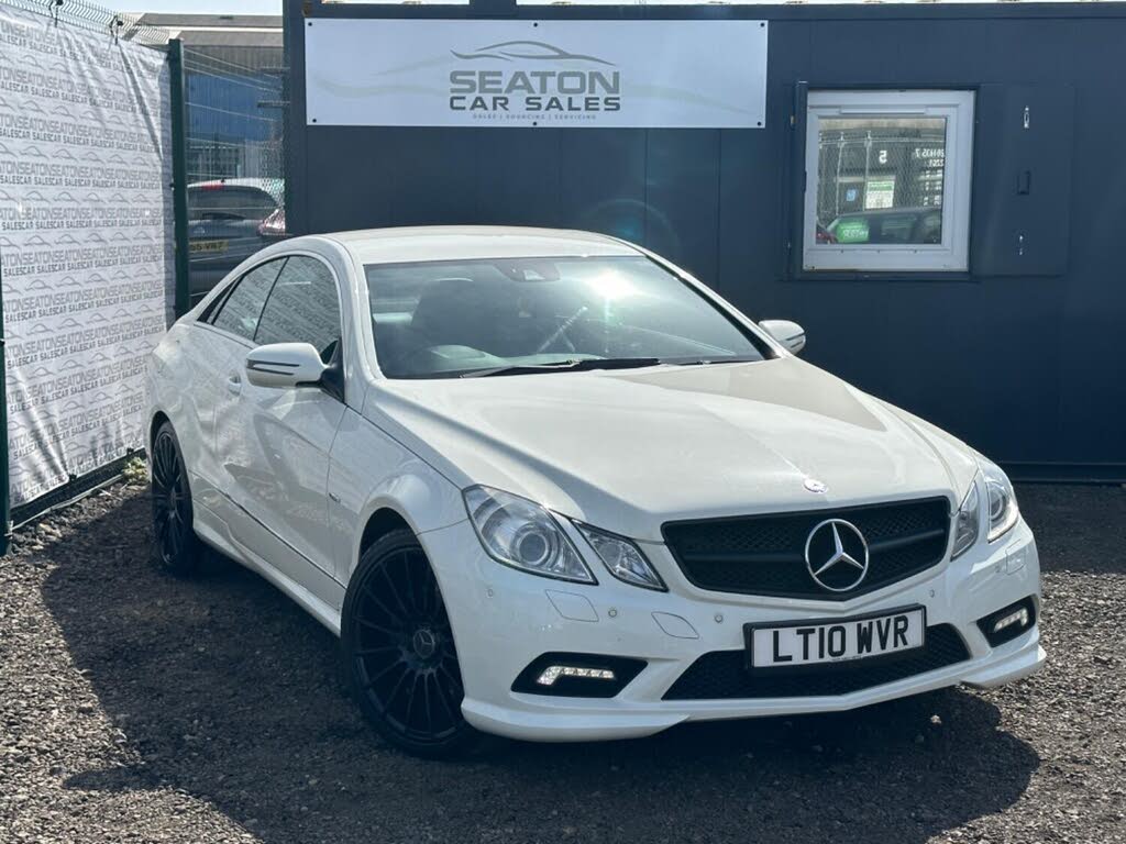 2010 Mercedes-Benz E-Class 3.0TD E350 CDI Sport (231bhp) CDI BlueEFFICIENCY Coupe 2d Auto