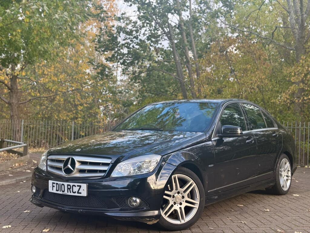 2010 Mercedes-Benz C-Class 1.8 C180 CGI Sport Blue F Saloon 4d auto