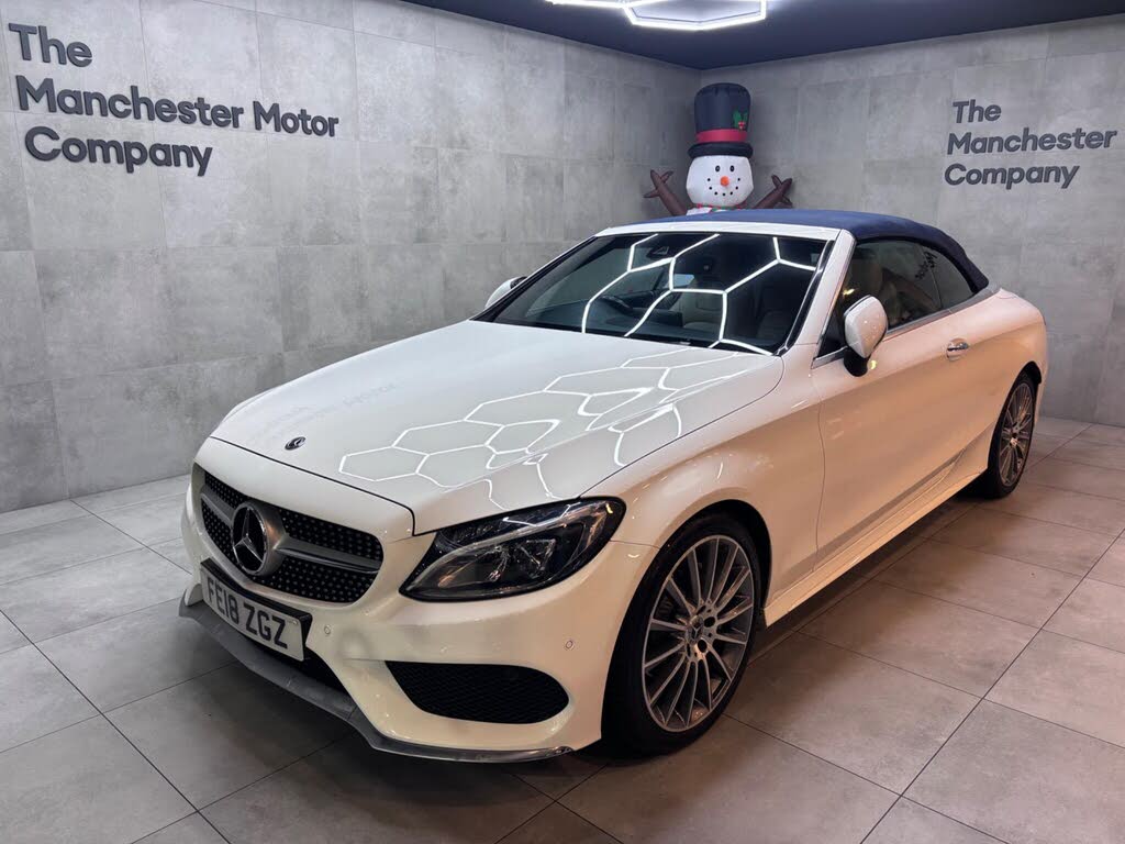 2018 Mercedes-Benz C-Class 2.1d C220d AMG Line (Premium Plus)(s/s) Cabriolet 2d 9G-Tronic Plus